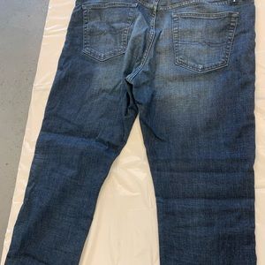Lucky Brand dad jeans worn by an actual dad
